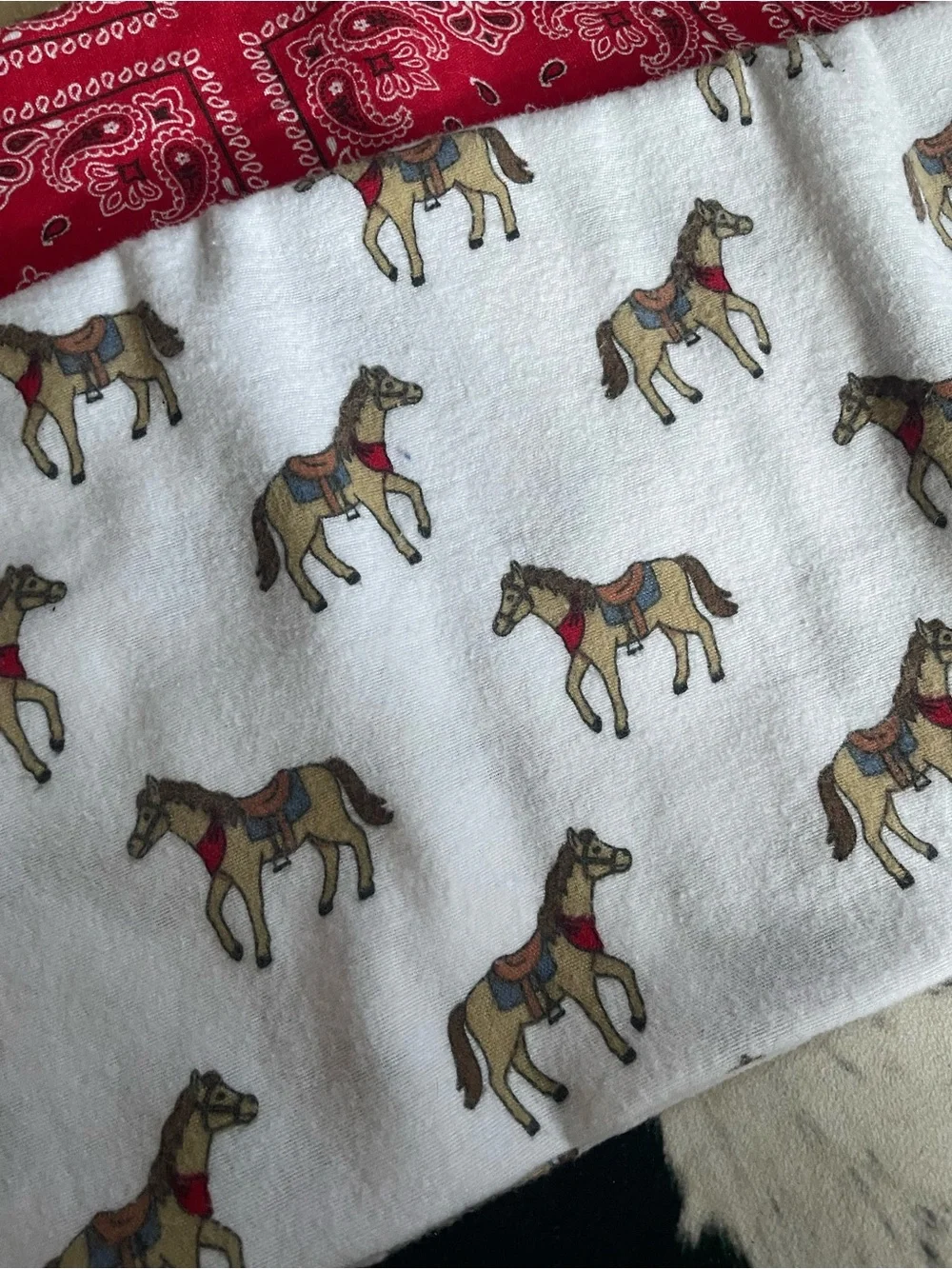 Western Theme Burp Cloths